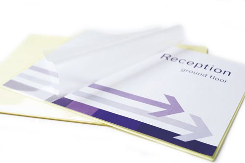 EAN 77511530234 - Fellowes Self-Adhesive Laminating Pouches A3 100pcs. 80 mµ plastificador imagen 1