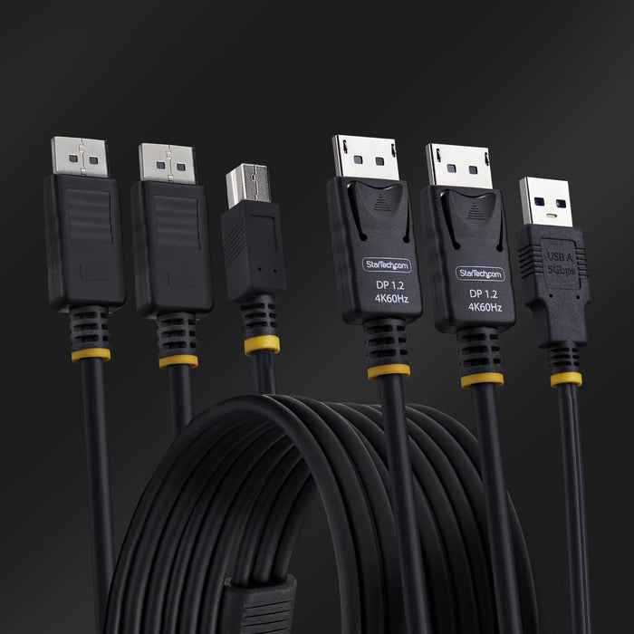 EAN 0065030912853 - StarTech.com DDU1226-KVM-CABLE cable para video, teclado y ratón (kvm) Negro imagen 5
