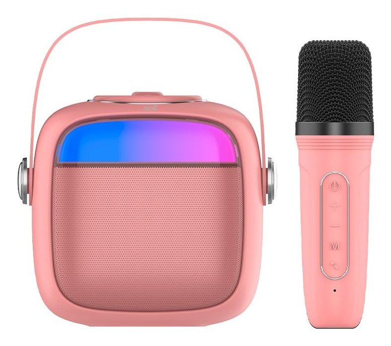 EAN 8434847068596 - COOL Accesorios Mini Karaoke Altavoz monofónico portátil Rosa 6 W imagen 1