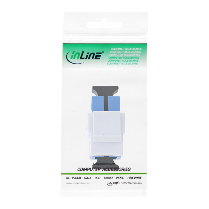 EAN 4043718277940 - InLine 89988E adaptador de fibra óptica Blanco imagen 3