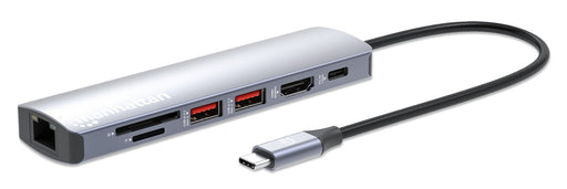 EAN 0766623153966 - Manhattan 153966 base para portátil y replicador de puertos Alámbrico USB 3.2 Gen 2 (3.1 Gen 2) Type-C Pl imagen 1