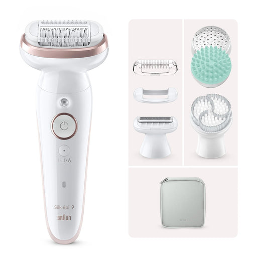 EAN 7500435225199 - Braun Silk-épil 9 SkinSpa 40 pinzas Oro rosa, Blanco imagen 1