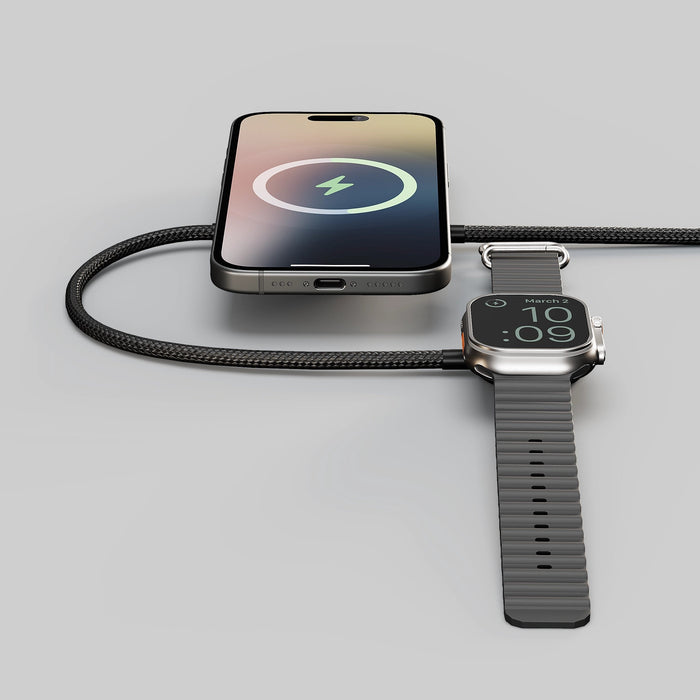 EAN 8720618634757 - ZENS Pro 2 Smartphone, Auriculares, Reloj inteligente Gris, Blanco USB Cargador inalámbrico Carga rápida  imagen 2