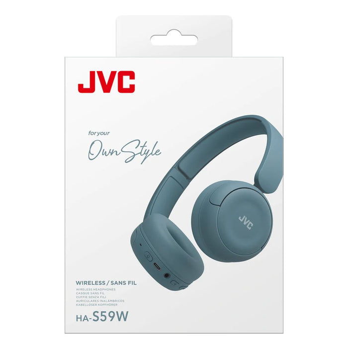 EAN 4975769486371 - JVC HA-S59W Auriculares Inalámbrico y alámbrico Diadema Música/uso diario Bluetooth Azul imagen 5