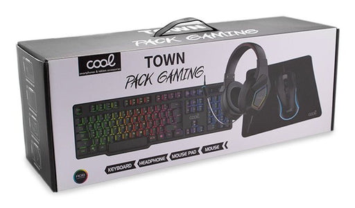 EAN 8434847060736 - COOL Accesorios 8434847060736 teclado Ratón incluido Juego USB QWERTY Español Negro imagen 2