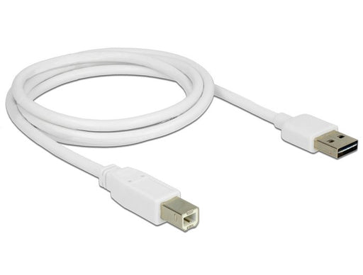 EAN 4043619836864 - DeLOCK 1m, USB2.0-A/USB2.0-B cable USB USB A USB B Blanco imagen 2
