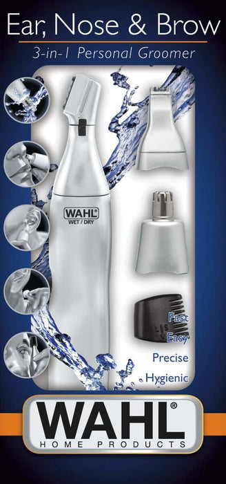EAN 4015110005513 - Wahl Ear, Nose & Brow 3-In-1 depiladora de precisión Plata imagen 3