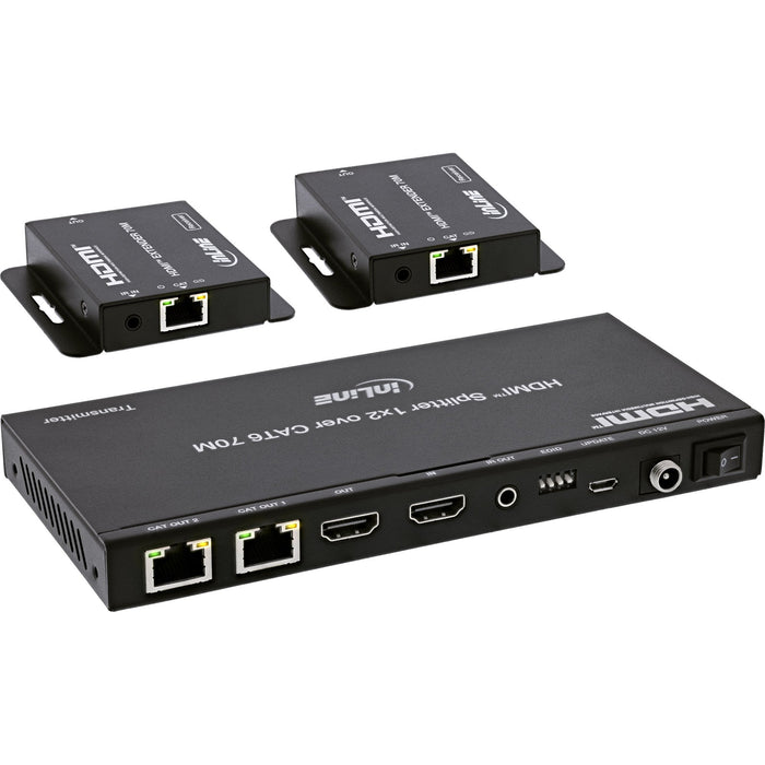 EAN 4043718348749 - InLine 57886A extensor audio/video Transmisor y receptor de señales AV imagen 2