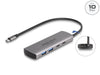 EAN 4043619642991 - DeLOCK 64299 hub de interfaz USB 3.2 Gen 1 (3.1 Gen 1) Type-C 10000 Mbit/s Gris imagen 1