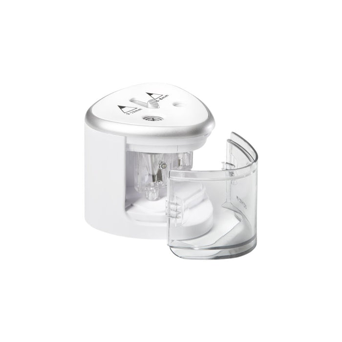 EAN 4015468125765 - Genie PS 120 Sacapuntas eléctrico Transparente, Blanco imagen 2