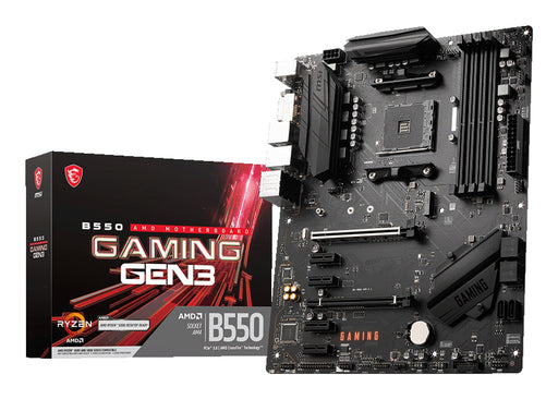 EAN 4719072928346 - MSI B550 GAMING GEN3 placa base AMD B550 Zócalo AM4 ATX imagen 1