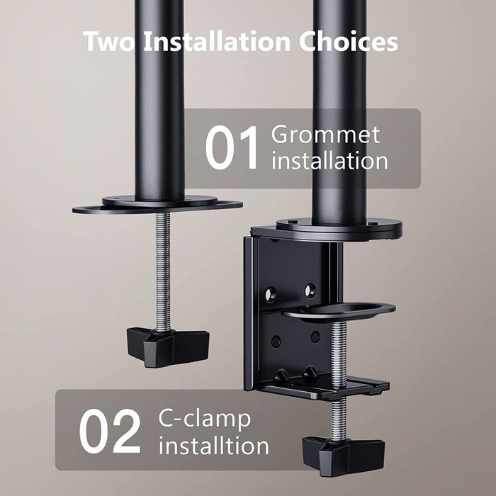 EAN 8059018360912 - Techly ICA-LCD 582-D soporte para monitor 81,3 cm (32") Escritorio Negro imagen 7