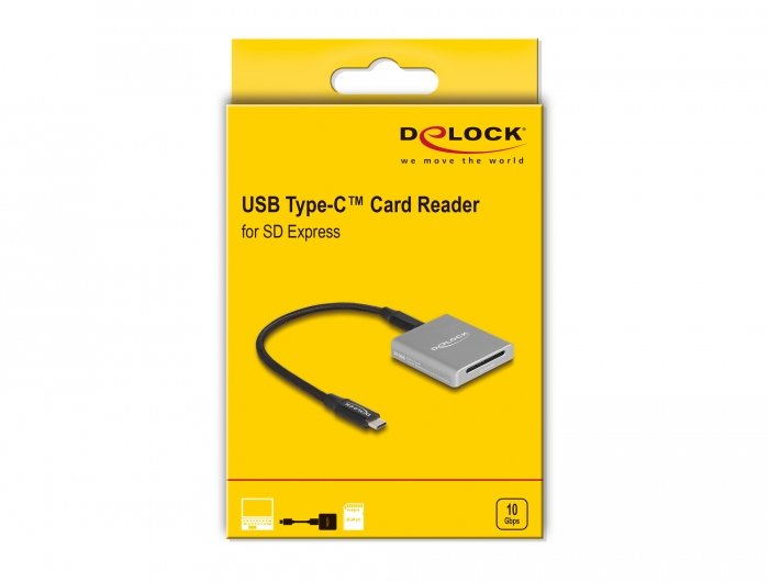 EAN 4043619910069 - DeLOCK 91006 lector de tarjeta Gris imagen 5