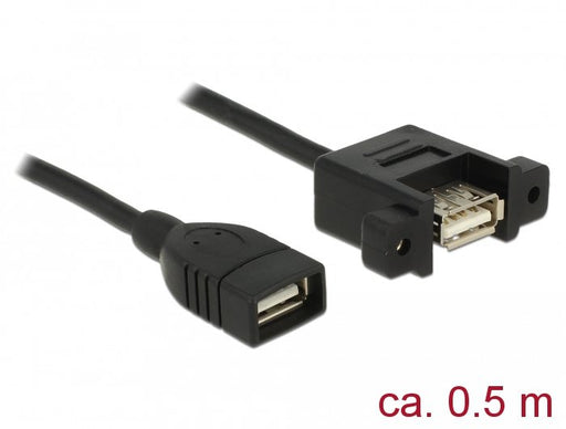 EAN 4043619854592 - DeLOCK 85459 cable USB USB 2.0 0,5 m USB A 0,48 Gbit/s Negro imagen 1