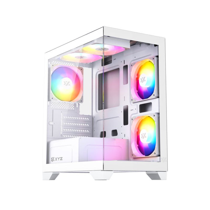 EAN 6978262011284 - XYZ X-CS-TITANIUMVIEWLT-W carcasa de ordenador Micro Torre Blanco imagen 3
