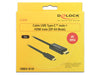 EAN 4043619852604 - DeLOCK 85260 adaptador de cable de vídeo 3 m USB Tipo C HDMI Negro imagen 2