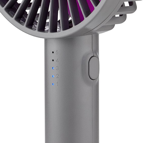 EAN 4011689866296 - Unold Breezy II Gris, Púrpura 10 cm Ventilador de mano imagen 7