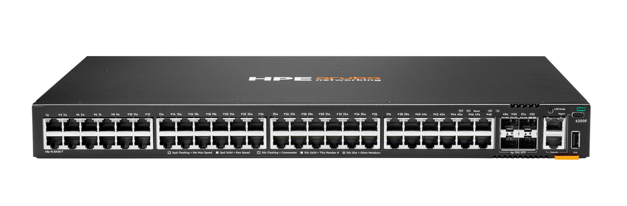 EAN 0190017634159 - HPE Aruba Networking CX 6200F 48G 4SFP+ Switch imagen 1