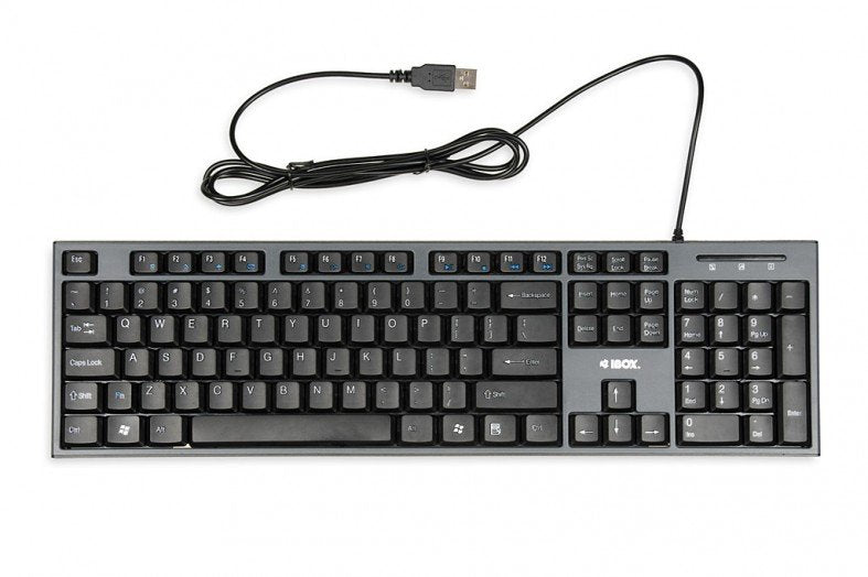 EAN 5901443053897 - iBox IKMS606 teclado Ratón incluido Hogar USB QWERTY Inglés del Reino Unido Negro imagen 2