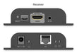 EAN 4016032501909 - Digitus DS-55352 extensor audio/video Transmisor y receptor de señales AV Negro imagen 2