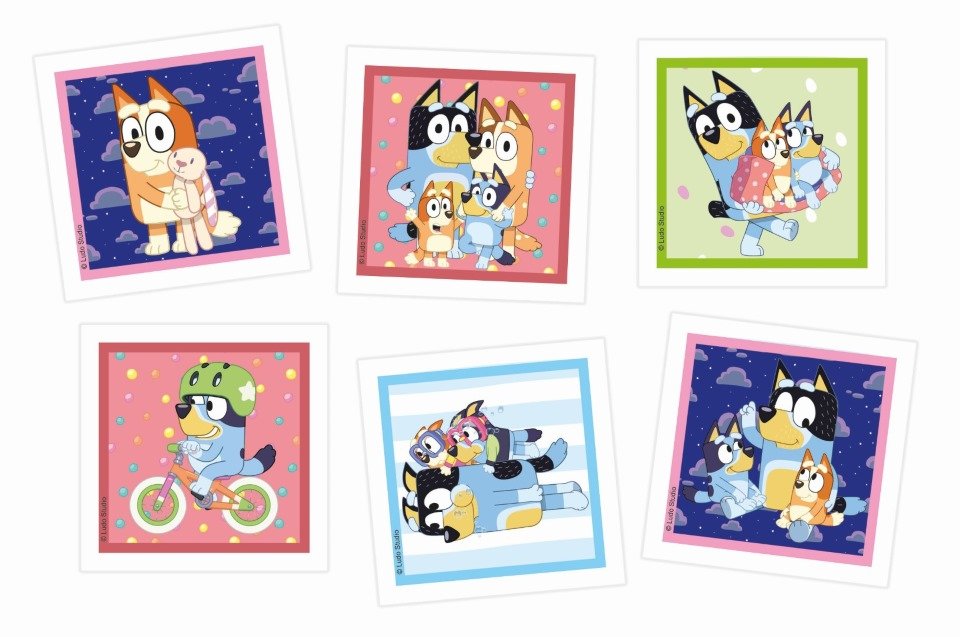 EAN 8005125183203 - Clementoni Boîte de jeu 4 en 1 Bluey Edukit imagen 2
