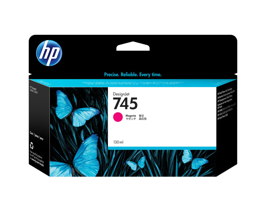 EAN 0725184104589 - HP 745 130-ml DesignJet Magenta Ink Cartridge cabeza de impresora Inyección de tinta térmica imagen 1
