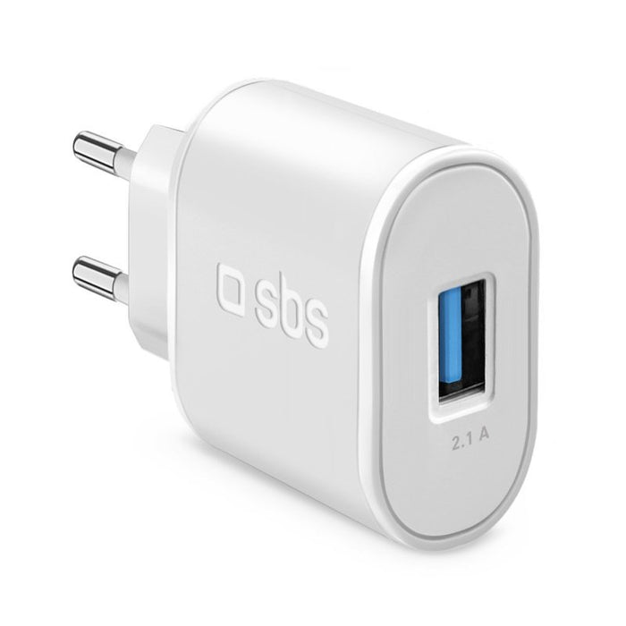 EAN 8018417237065 - SBS TETR1USB2AWFAST cargador de dispositivo móvil Universal Blanco Corriente alterna Interior imagen 1