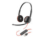 EAN 197497211153 - HP Poly Blackwire 3220 Stereo USB-A Headset Alámbrico Diadema Oficina/Centro de llamadas USB tipo A Negro imagen 1