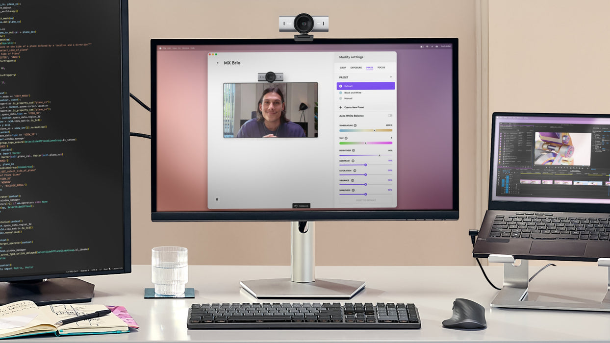 EAN 5099206109322 - Logitech 960-001554 cámara web 3840 x 2160 Pixeles USB 3.2 Gen 1 (3.1 Gen 1) Gris imagen 6