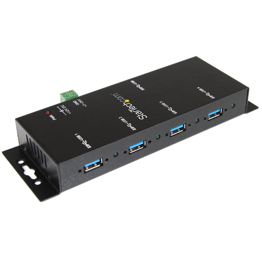 EAN 0065030841603 - StarTech.com ST4300USBM hub de interfaz USB 3.2 Gen 1 (3.1 Gen 1) Type-B 5000 Mbit/s Negro imagen 2