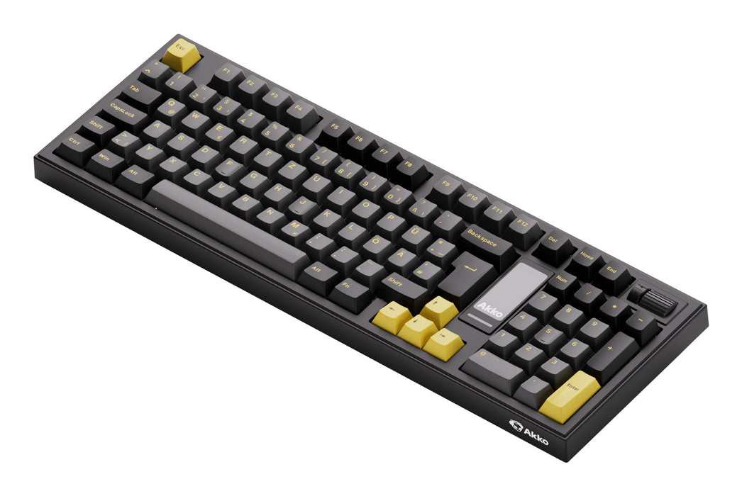 EAN 6925758631921 - Akko 5098B teclado Juego USB + RF Wireless + Bluetooth QWERTZ Alemán Negro imagen 4