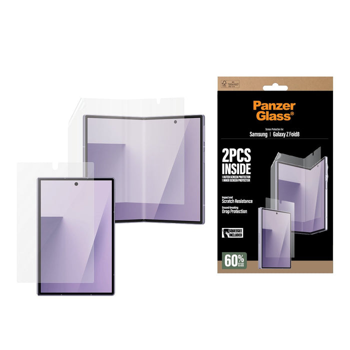 EAN 5715685046353 - PanzerGlass ® Sub Screen Protector & Main Film Screen Protector Samsung Galaxy Z Fold8 | Classic Fit Prot imagen 2