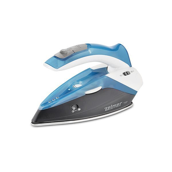 EAN 5908269344222 - Zelmer ZIR0500 Plancha vapor-seco Suela de acero inoxidable 1100 W Negro, Azul, Blanco imagen 1