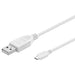 EAN 4040849961915 - Goobay USB 2.0 A/micro-B 0.3m cable USB 0,3 m USB A Micro-USB B Blanco imagen 1