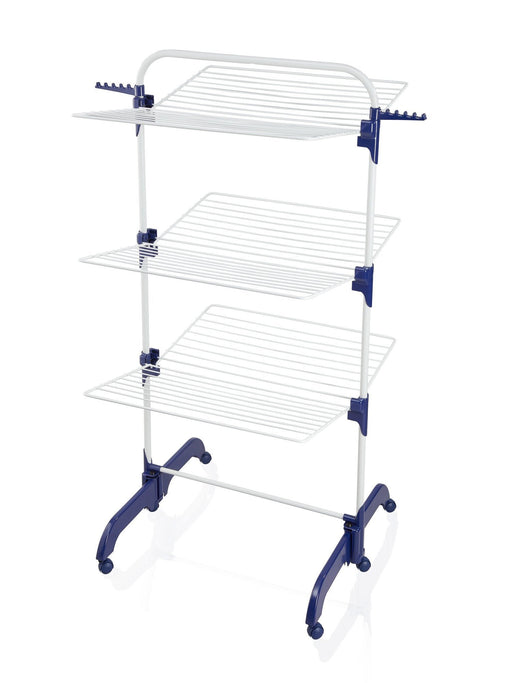 EAN 4006501815293 - Leifheit Comfort Tower 420 Tendedero de suelo Azul, Blanco imagen 1