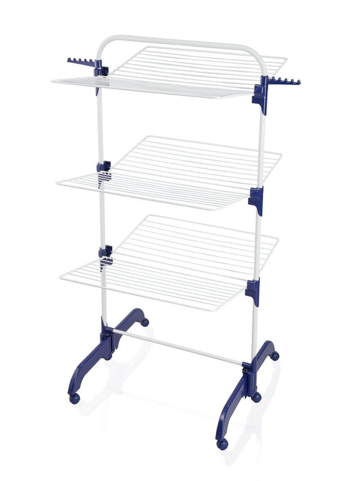 EAN 4006501815293 - Leifheit Comfort Tower 420 Tendedero de suelo Azul, Blanco imagen 1