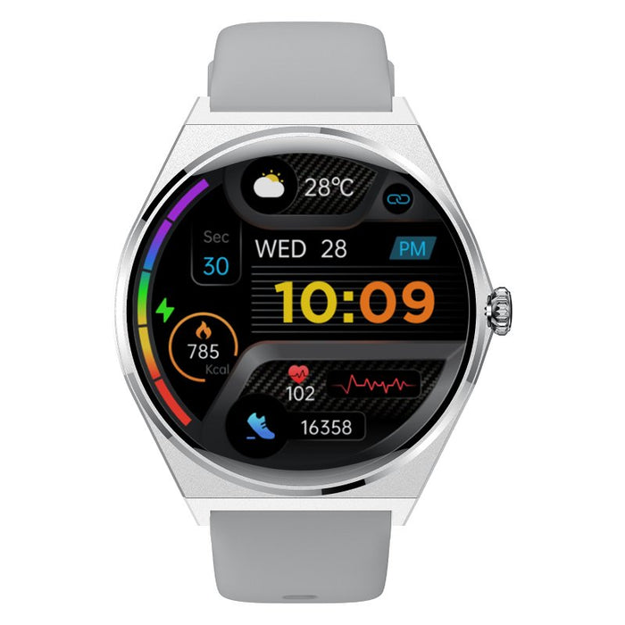 EAN 5905913006109 - MaxCom Ecowatch 5 3,63 cm (1.43") AMOLED 45.5 mm Digital 466 x 466 Pixeles Plata imagen 4