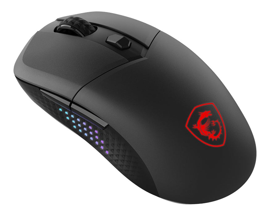 EAN 4711377245951 - MSI VERSA 300 ELITE WIRELESS ratón Juego mano derecha RF Wireless + Bluetooth + USB Type-C Óptico 26000 D imagen 2