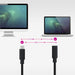 EAN 8433281015357 - Nanocable 10.01.4500 cable USB USB 3.2 Gen 2x2 0,5 m USB C Negro imagen 4