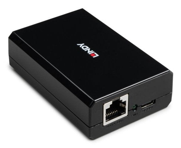 EAN 4002888734745 - Lindy 73474 divisor de red Energía sobre Ethernet (PoE) Negro imagen 4