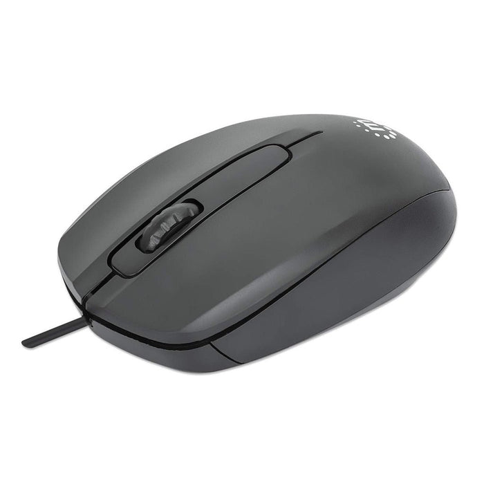 EAN 0766623190190 - Manhattan 190190 ratón Oficina Ambidextro USB tipo A 1000 DPI imagen 1