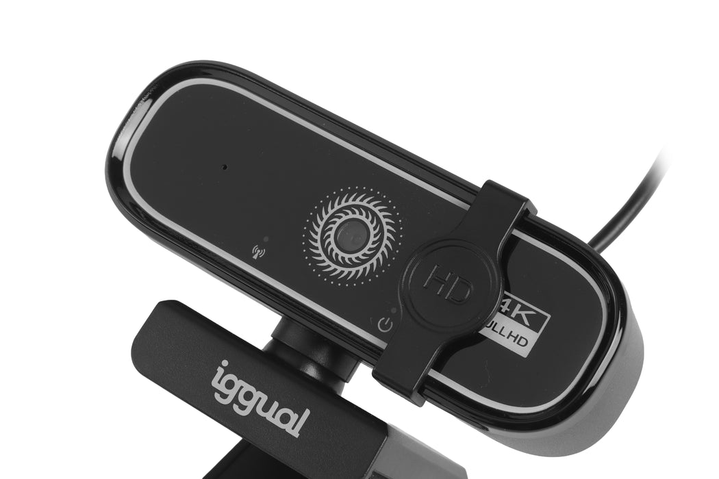 EAN 8435364319949 - iggual USB 4K UHD WC3840 Business Pro View cámara web 8 MP 3840 x 2160 Pixeles Negro imagen 2