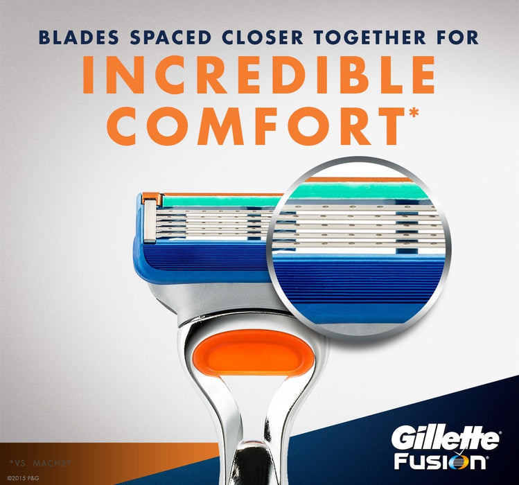 EAN 7702018851294 - Gillette Fusion 5 hojilla de afeitar 4 pieza(s) Hombres imagen 6
