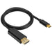 EAN 840006650324 - Corsair CU-9000005-WW adaptador de cable de vídeo 1 m USB Tipo C DisplayPort Negro imagen 1