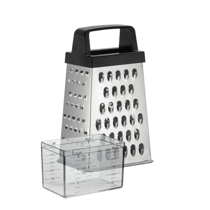 EAN 4260709010243 - Resto Kitchenware 95412 cortador de verduras en espiral o rallador manual Caja ralladora Negro, Acero ino imagen 6