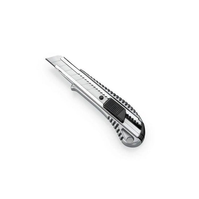 Dahle 10885 Profesional Cuter Con Cuchilla De 18mm - Cuerpo Metalico - Mecanismo Automatico De Bloqueo - Guia Metalica