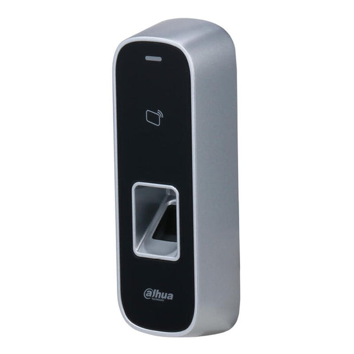 Dahua Asi1202m Lector Autónomo Tarjeta Mifare + Huella Rs485 Ik10 Ip65