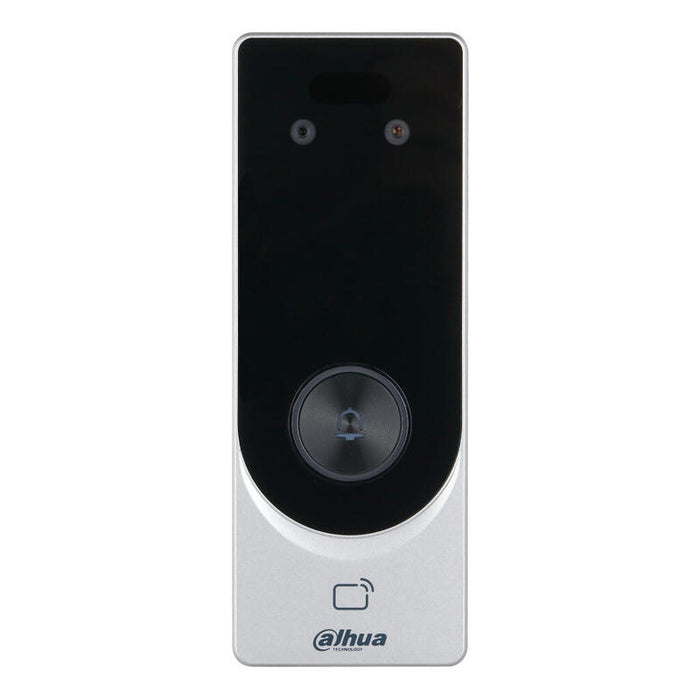 Dahua Asi3103f-Mepw Lector Autónomo Con Cámara 2mp Dual-Lens Facial+Tarjeta(13.56mhz/125khz)+Remoto+Qr+Bluetooth Ip65 Poe