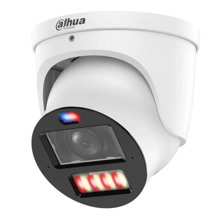 Dahua Ipc-Hdw3849h-Zas-Pv-Pro Minidomo Ip Wizcolor Tioc Pro H265 8m Wdr Iluminación Dual Led50m/Ir50m 2.7-12vfm Ip67 Poe Mic/Altavoz Audio E/S Ai