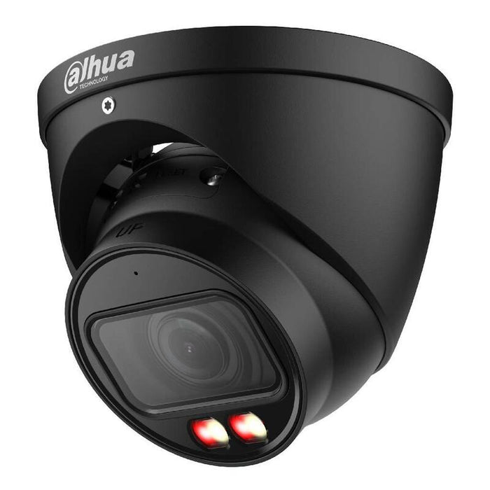 Dahua Ipc-Hdw5859t-Ze-Il-B Minidomo Ip 8m H265 Full Color Wdr Iluminación Dual Led40m/Ir50m 2.7-12mm Ip67 Epoe Mic Ai. Color Negro